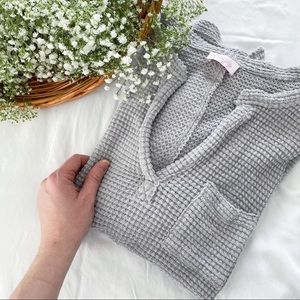 Boutique Waffle Knit top